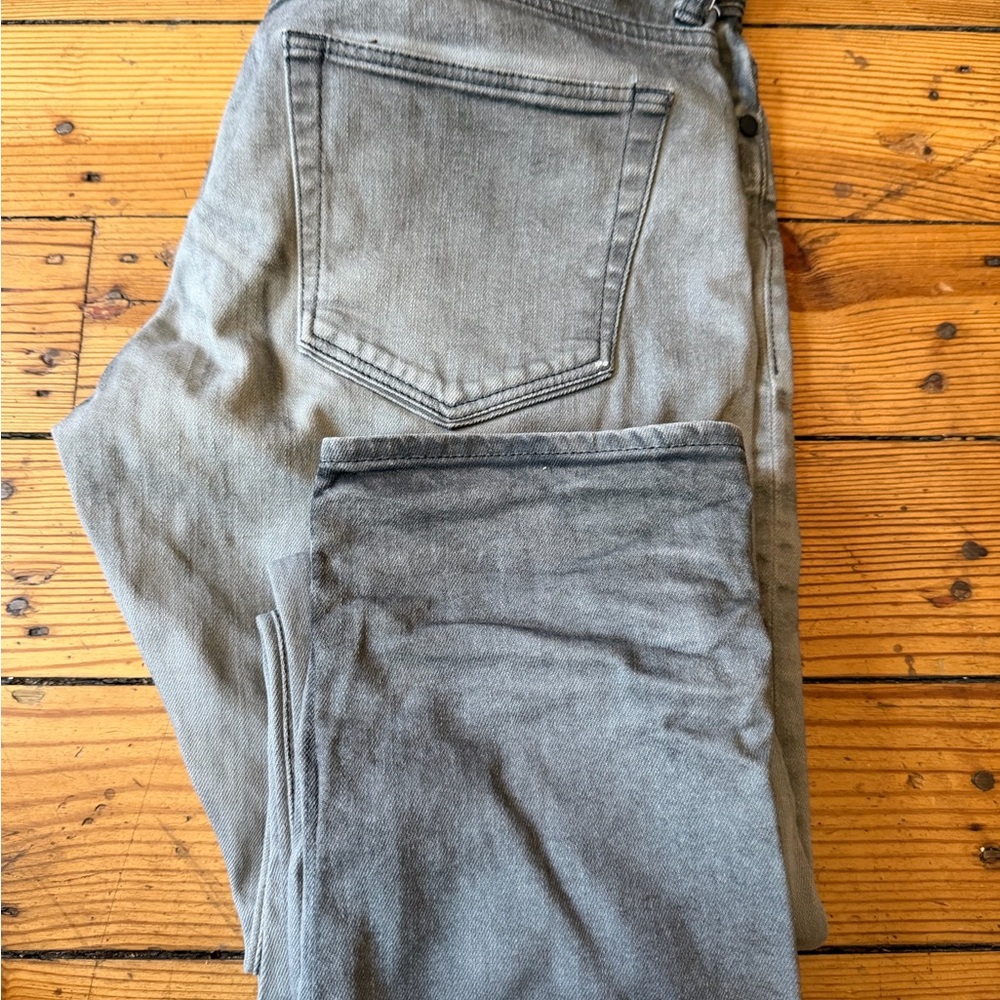 John Elliott Season Seven Slim Jeans Gray Size 29
